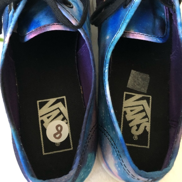 Vans Cosmic Space Galaxy Lace Up Unisex Womens Size 9.5 | Men’s Size 8 - Picture 4 of 8